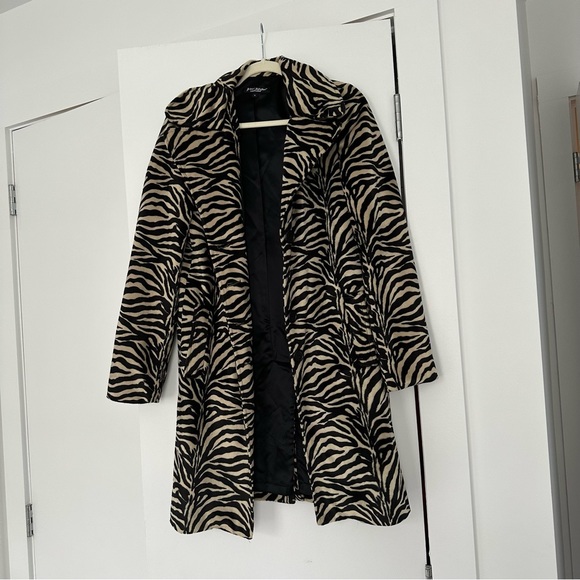 Betsey Johnson Zebra pattern vintage coat - Picture 5 of 6